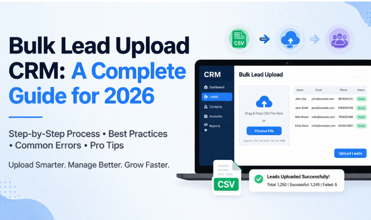 Bulk Lead Upload CRM: A Complete Guide for 2026