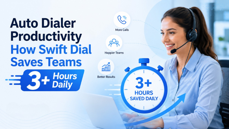 Auto Dialer Productivity: How Swift Dial Saves Teams 3+ Hours Daily