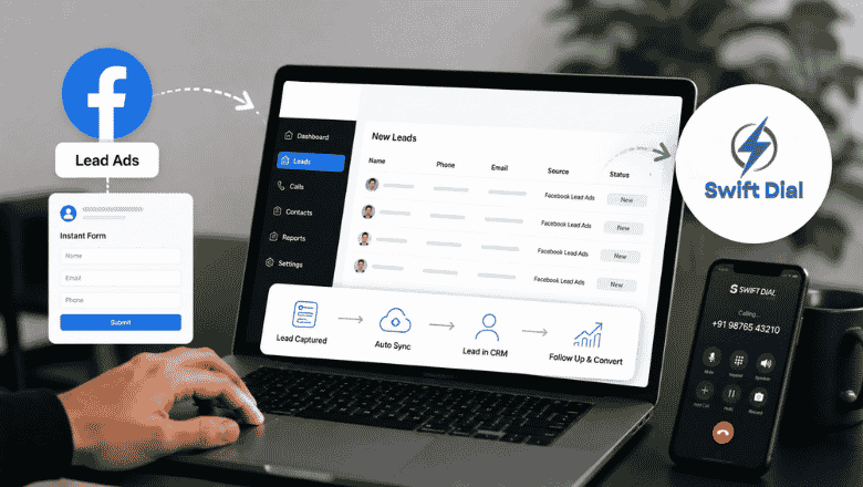 How to Integrate Facebook Lead Ads with Swift Dial CRM?